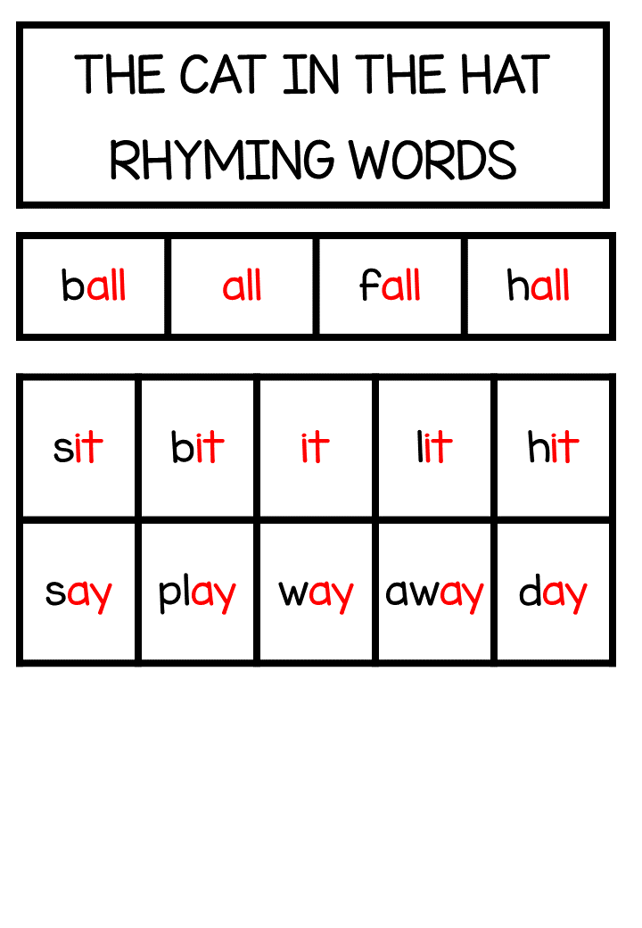 the-cat-in-the-hat-rhyming-word-exercises-dasbeth-online-languages