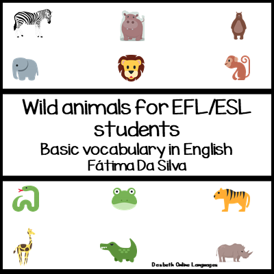 Wild animals for EFL/ESL students