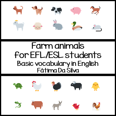 farm animals in English