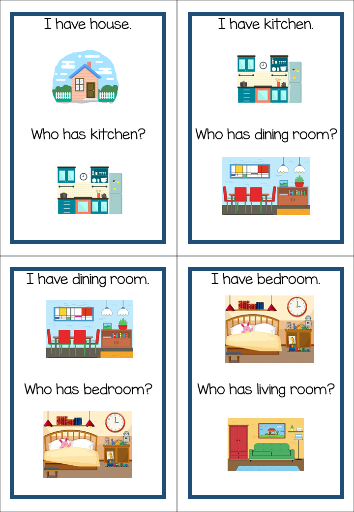 Rooms of The House Flashcards