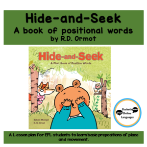 Hide and Seek- Lesson Plan about prepositions