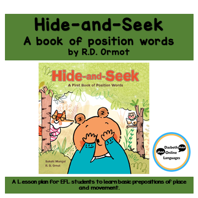 Hide and Seek. A book of position words